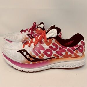 Womens Saucony Kinvara 11.5 Dunkin' Donuts S10467-26 Boston Sneakers Shoes